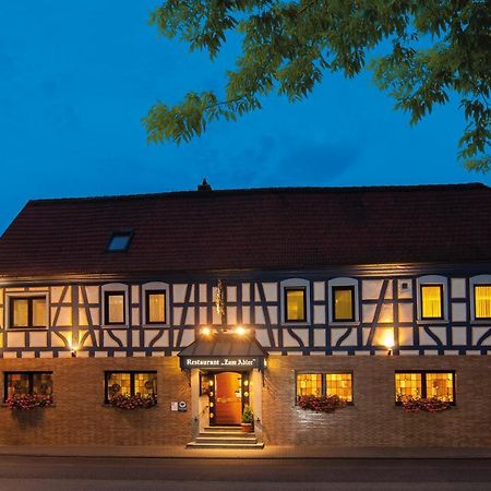 Hotel Zum Adler Nidderau Exteriör bild